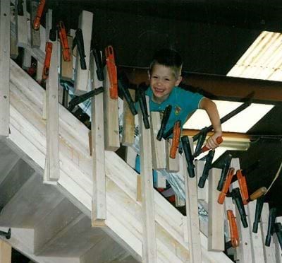 Trappenmaker Wim Van Loon maakte als kind al trappen