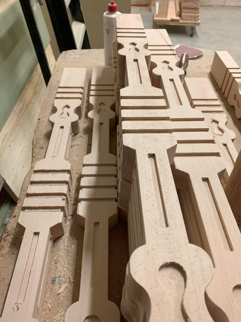 balusters namaken,cnc,trap in zwolle,restauratie