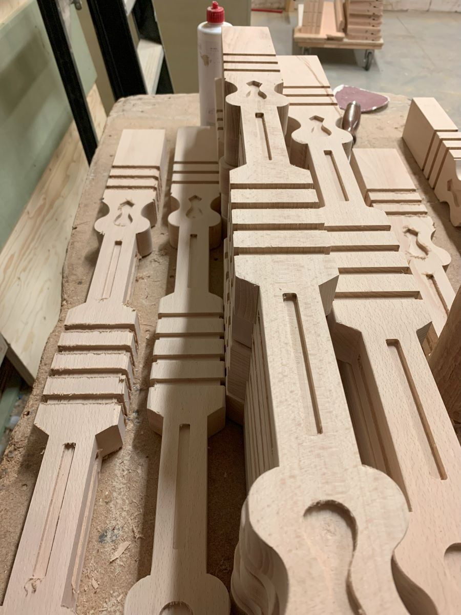 balusters namaken,cnc,trap in zwolle,restauratie
