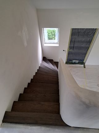 z-vorm trap,brecht,trappenmakerij wim van loon