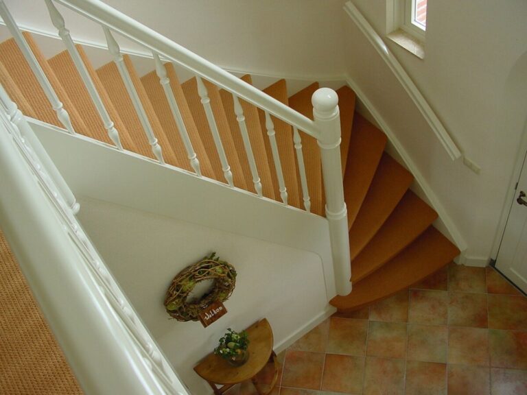 cottage trap,houten trap,trapbekleding,tapijt,Barneveld,Nederland