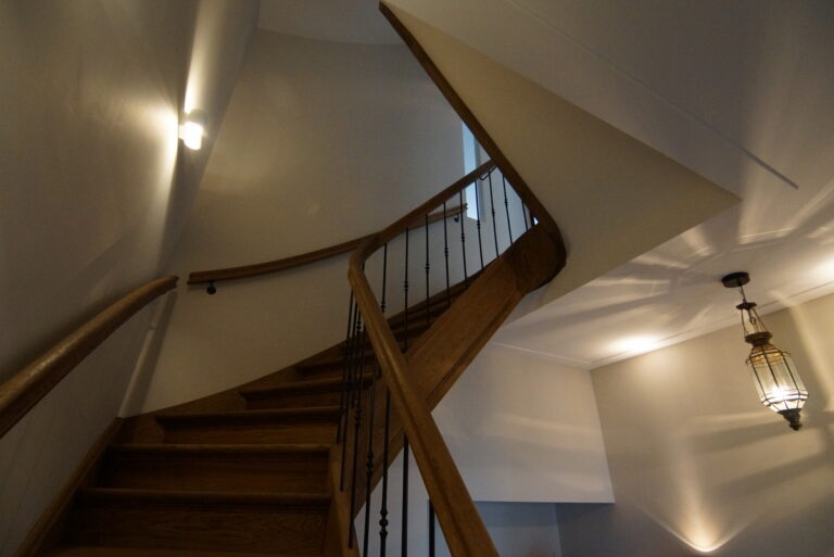 houten trappen,klassieke trappen,smeedwerk,totaalrenovatie,herenhuis,Amsterdam
