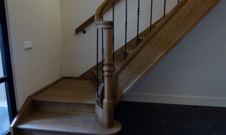 houten trappen,klassieke trappen,smeedwerk,totaalrenovatie,herenhuis,Amsterdam